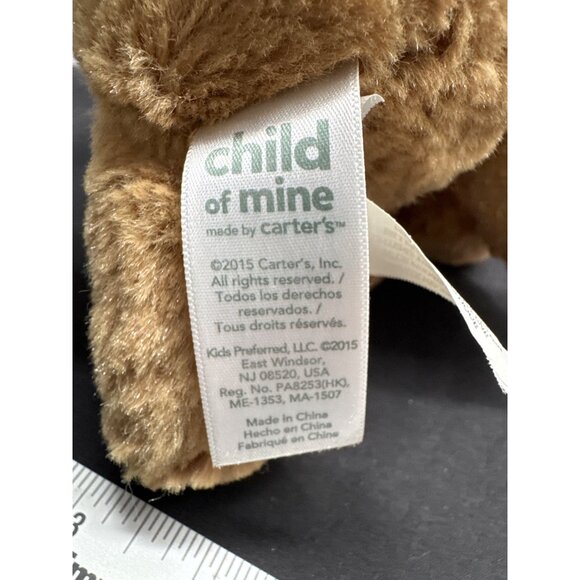 Child Of Mine By Carters Plush Monkey Stuffed Animal Toy 2015 Kids Preferred 9" - Picture 5 of 6